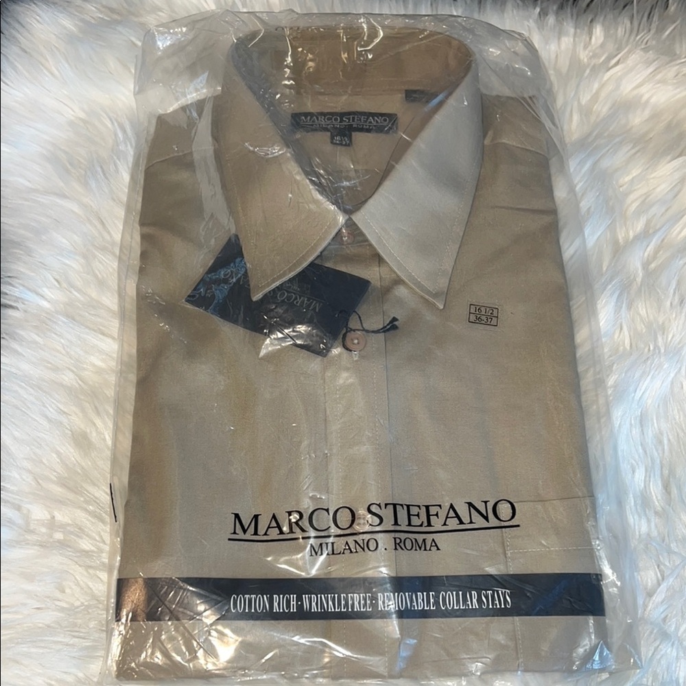 Beige Dress Shirt
